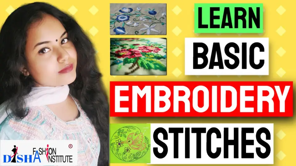 Learn Basic Embroidery Stitches