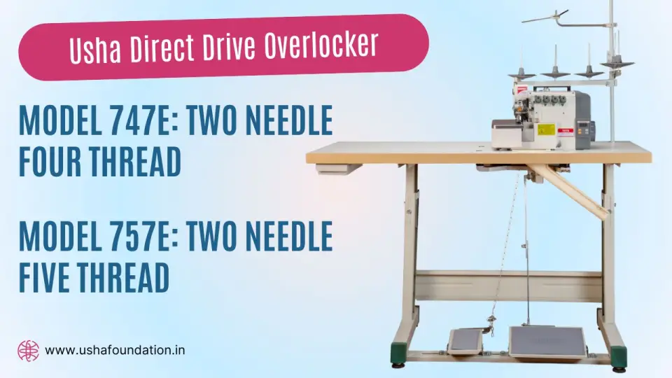 Usha Overlock Machine