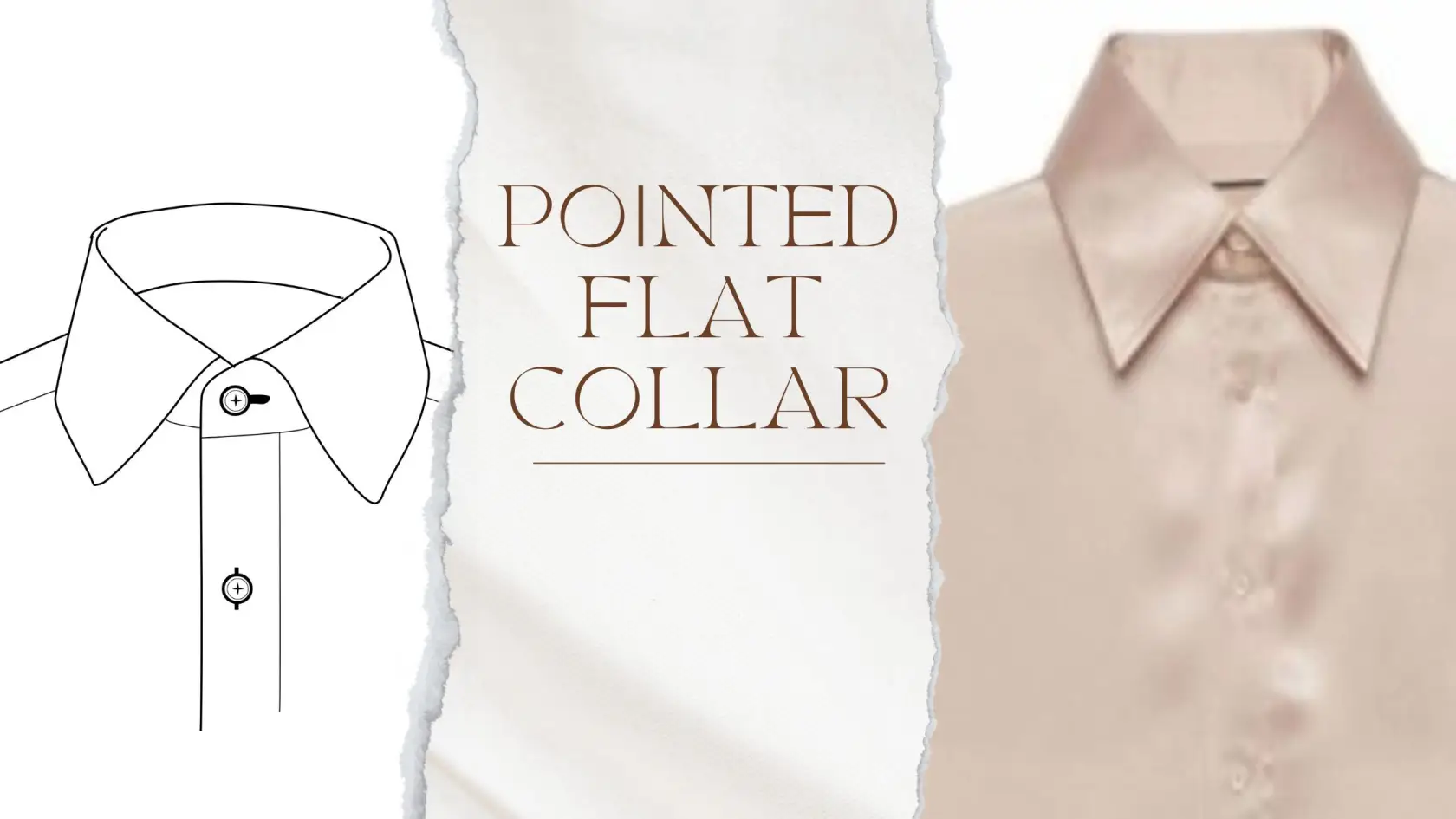 Pointed Flat Collar